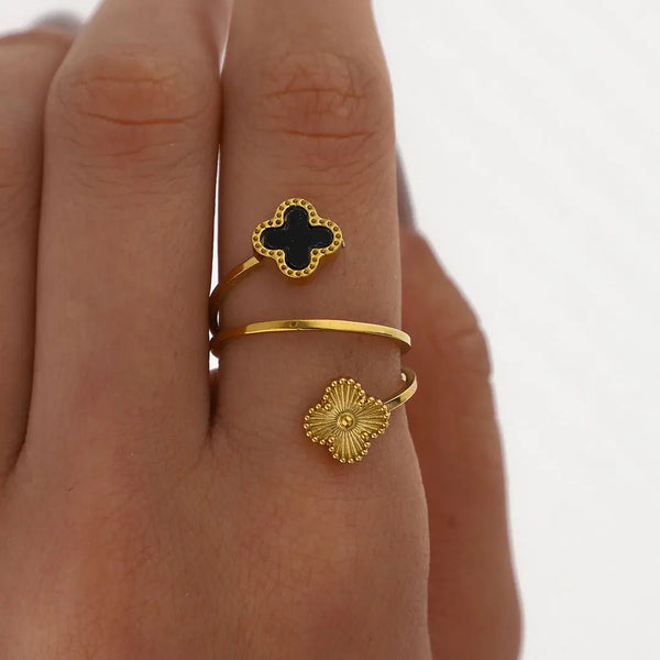 Anillo Cami | Acero Dorado