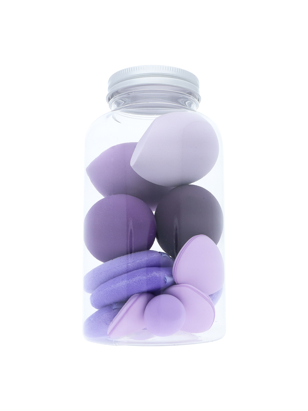Frasco de esponjas Daphne| Violeta