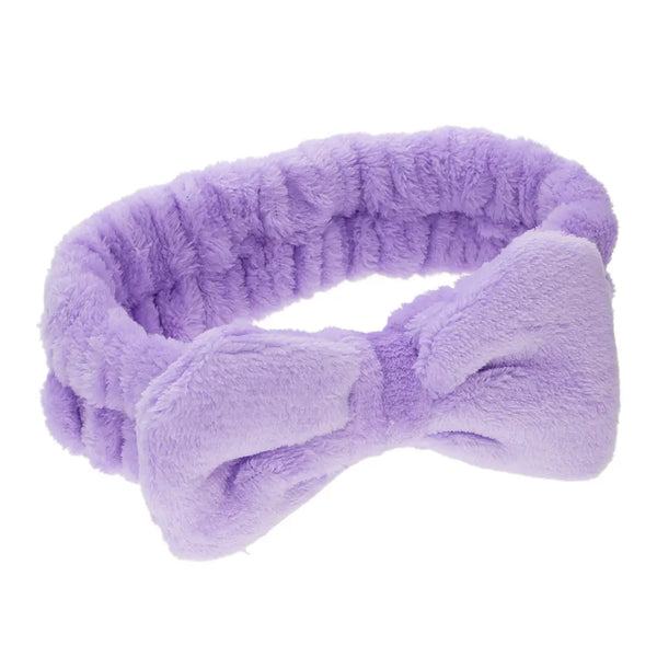 Vincha Skincare Moño Violeta