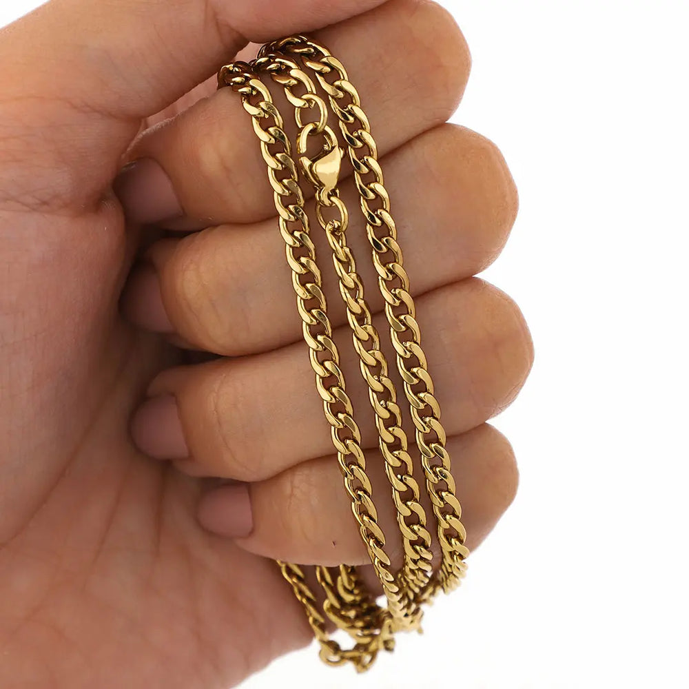 Cadena Emily | Acero Dorado