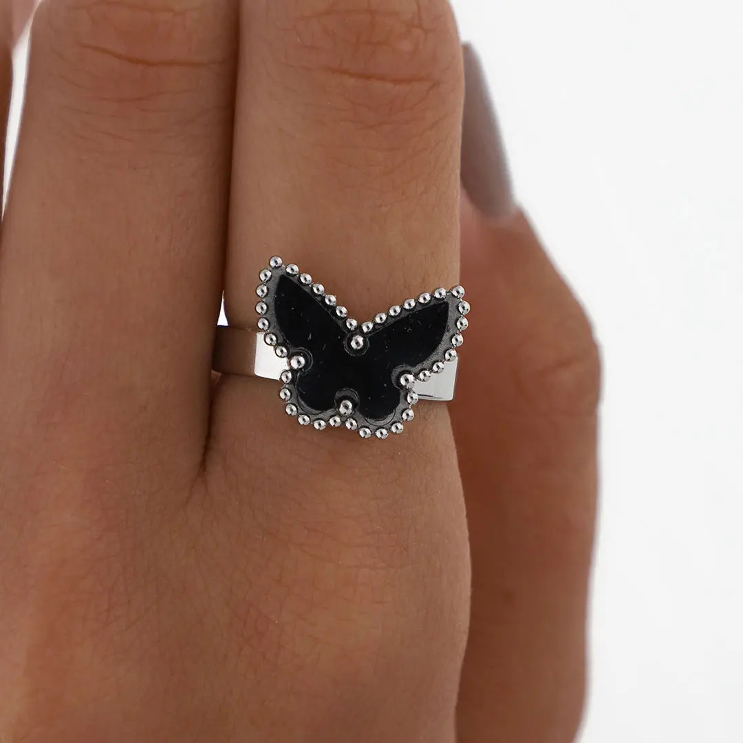 Anillo Mariposa Acero Quirurgico