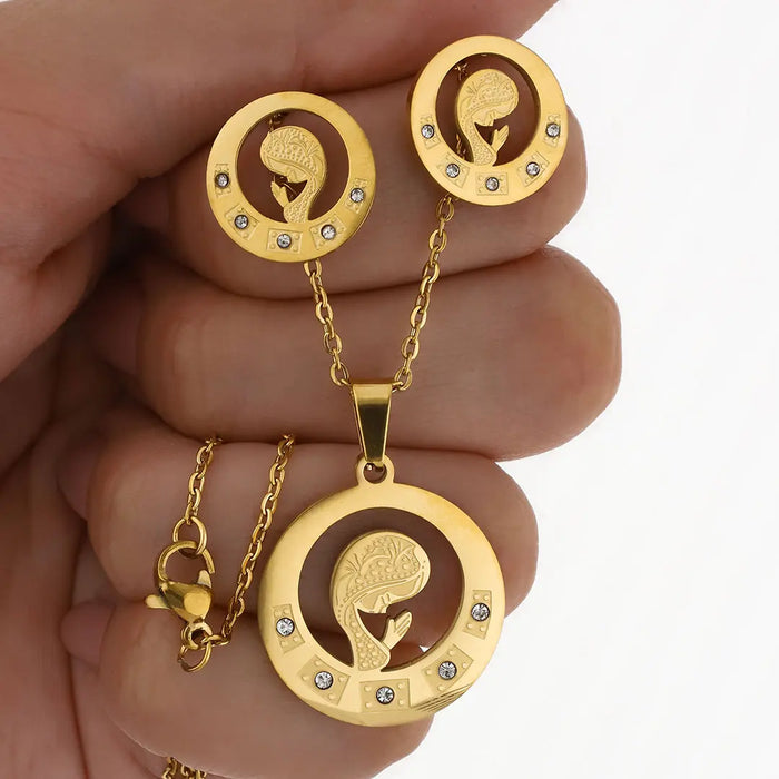 Conjunto Nara | Acero Dorado