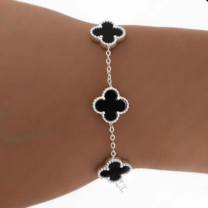 Pulsera Cleff Acero Blanco