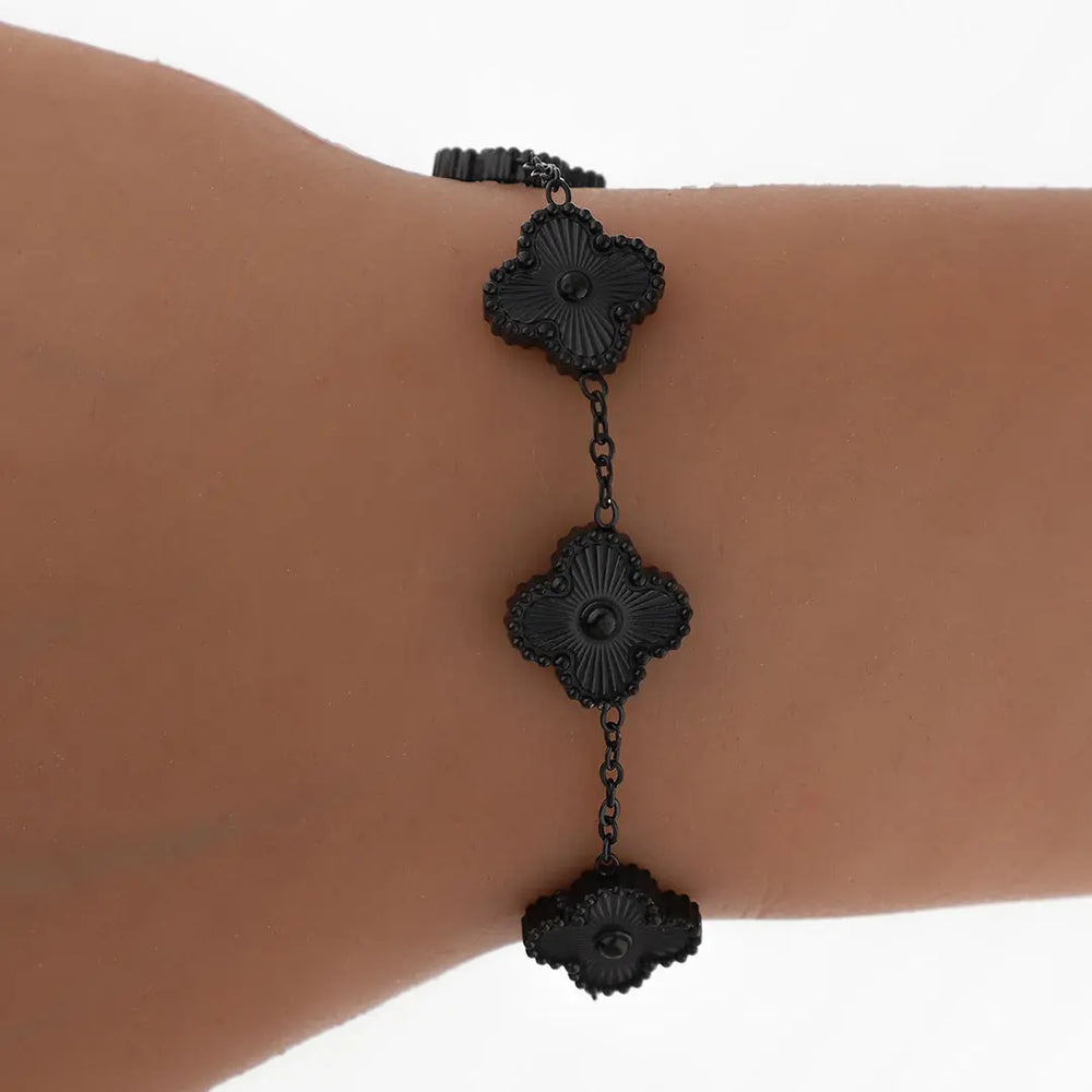 Pulsera Eva | Acero Negro