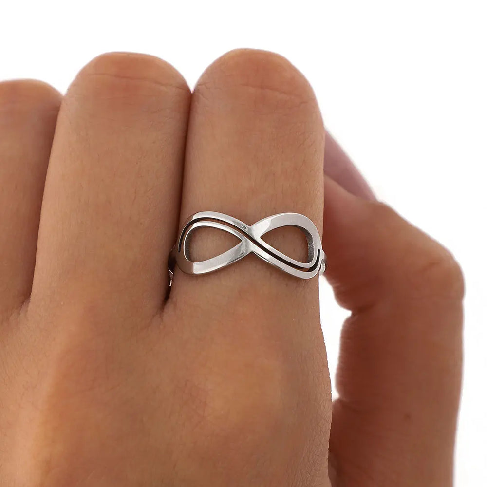 Anillo Infinito Acero Quirurgico