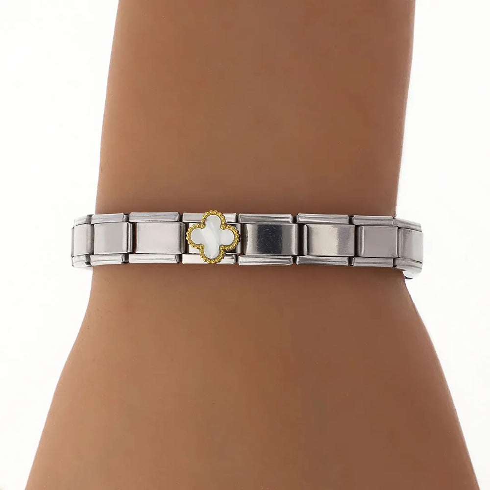 Pulsera Italiana Gemma | Acero Quirúrgico