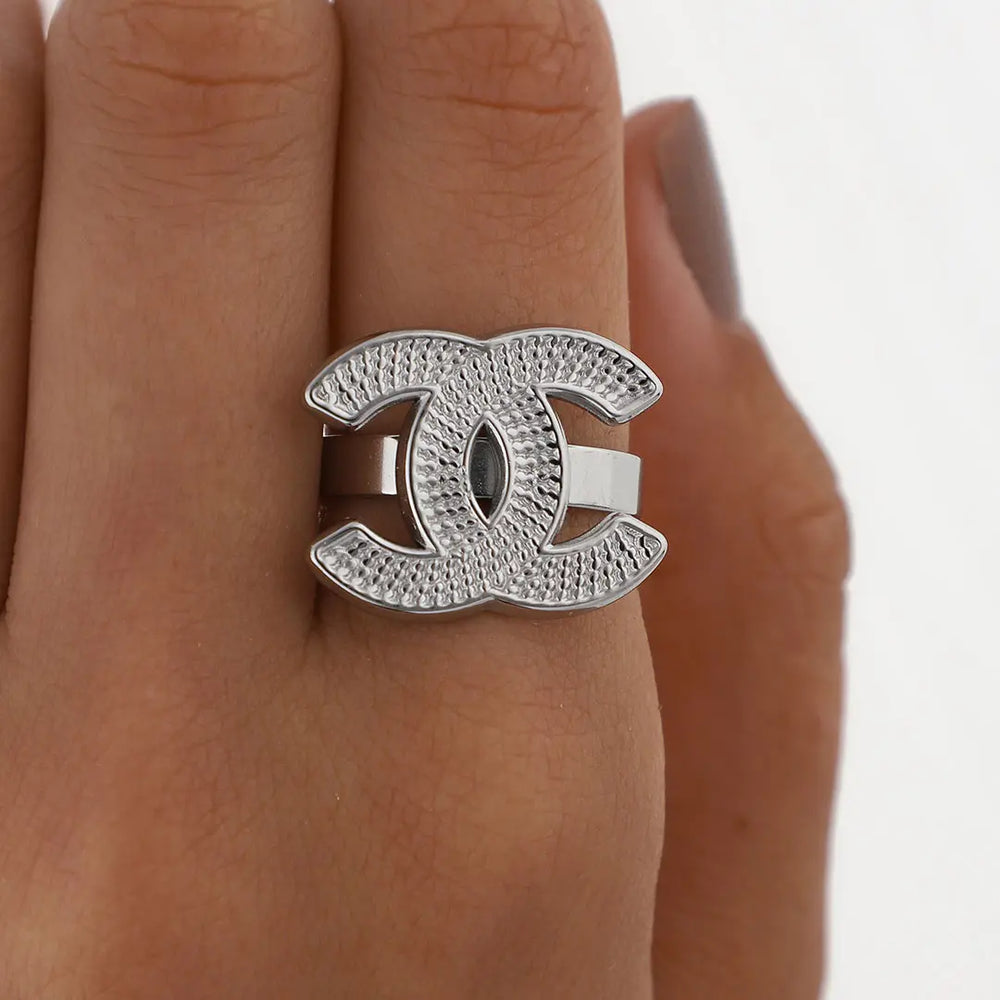 Anillo Chanel | Acero Quirúrgico