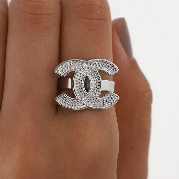 Anillo Chanel | Acero Quirúrgico