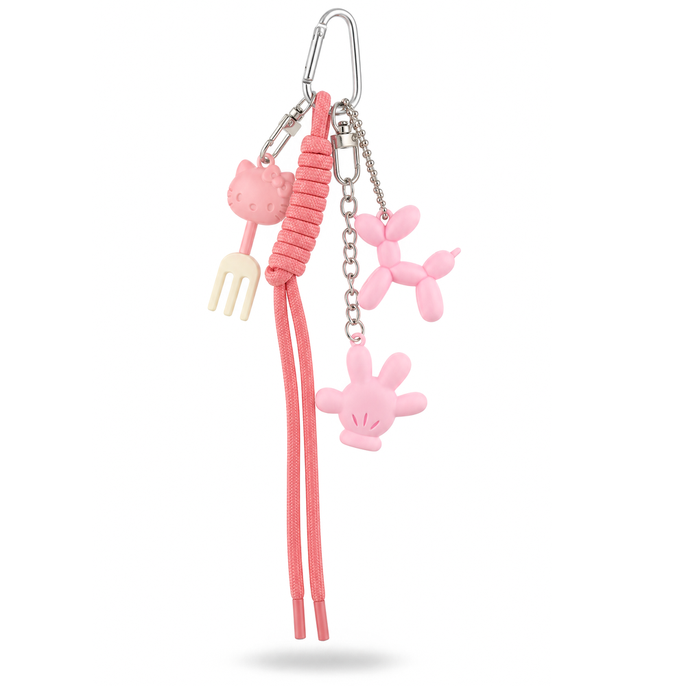 Charm Hello Kitty Rosa