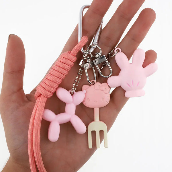 Charms Hello Kitty Rosa