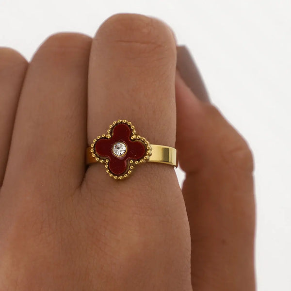 Anillo Demi | Acero Dorado