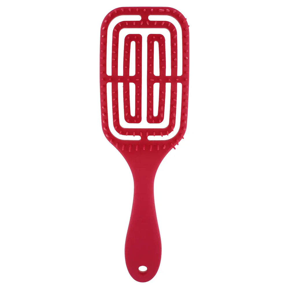 Cepillo Calado Flexible Secado Rapido Anti-frizz Rojo
