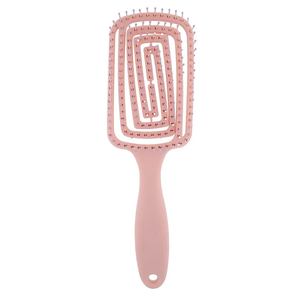 Cepillo Calado Flexible Secado Rapido Anti-frizz Rosa