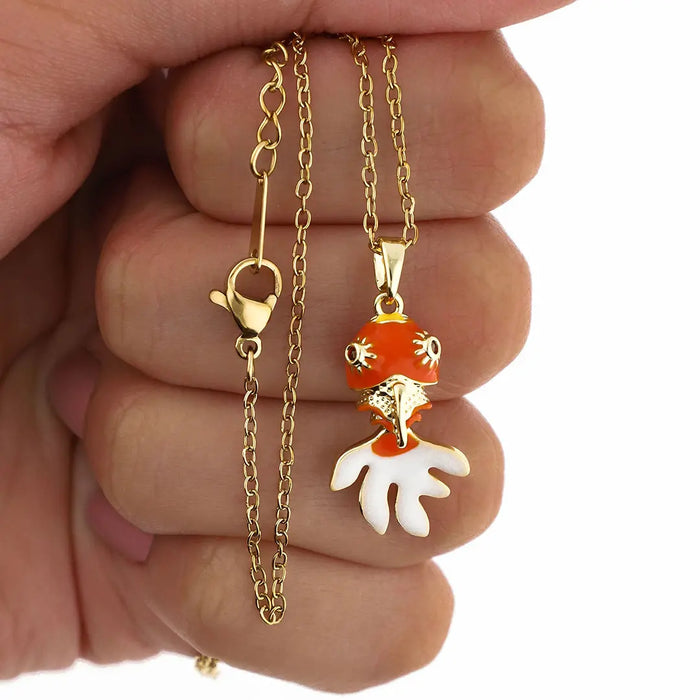 Colgante Mina | Acero Dorado