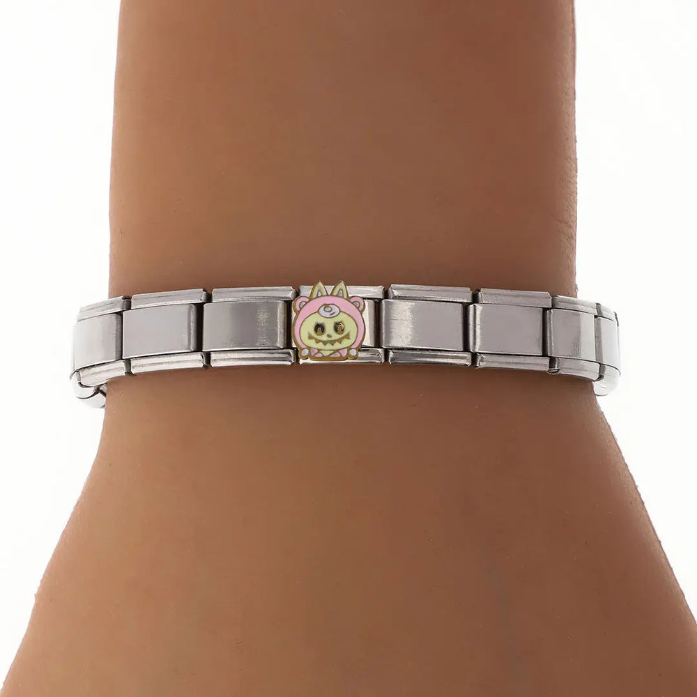 Pulsera Italiana Fern | Acero Quirúrgico