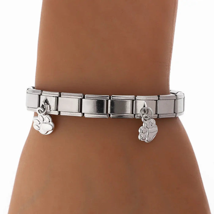 Pulsera Italiana Georgia | Acero Quirúrgico